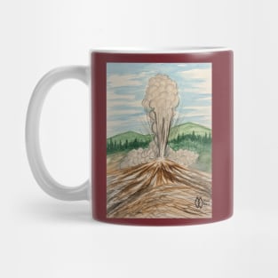 Old Faithful geyser Mug